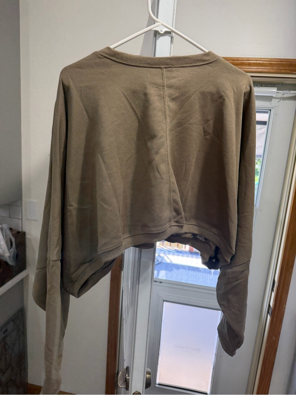 Dressed in LALA Brown Crewneck Sweatshirt - Picture 4 of 4